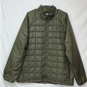 The North Face Men's XXL Green Thermoball Eco Triclimate Omni-Heat Jacket Hiking